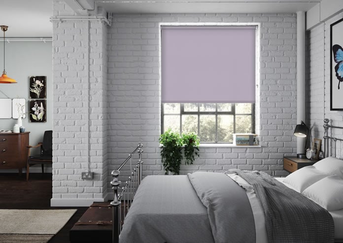 Hush (Blackout Sound Barrier), Lilac - Roller Blind - Image 5